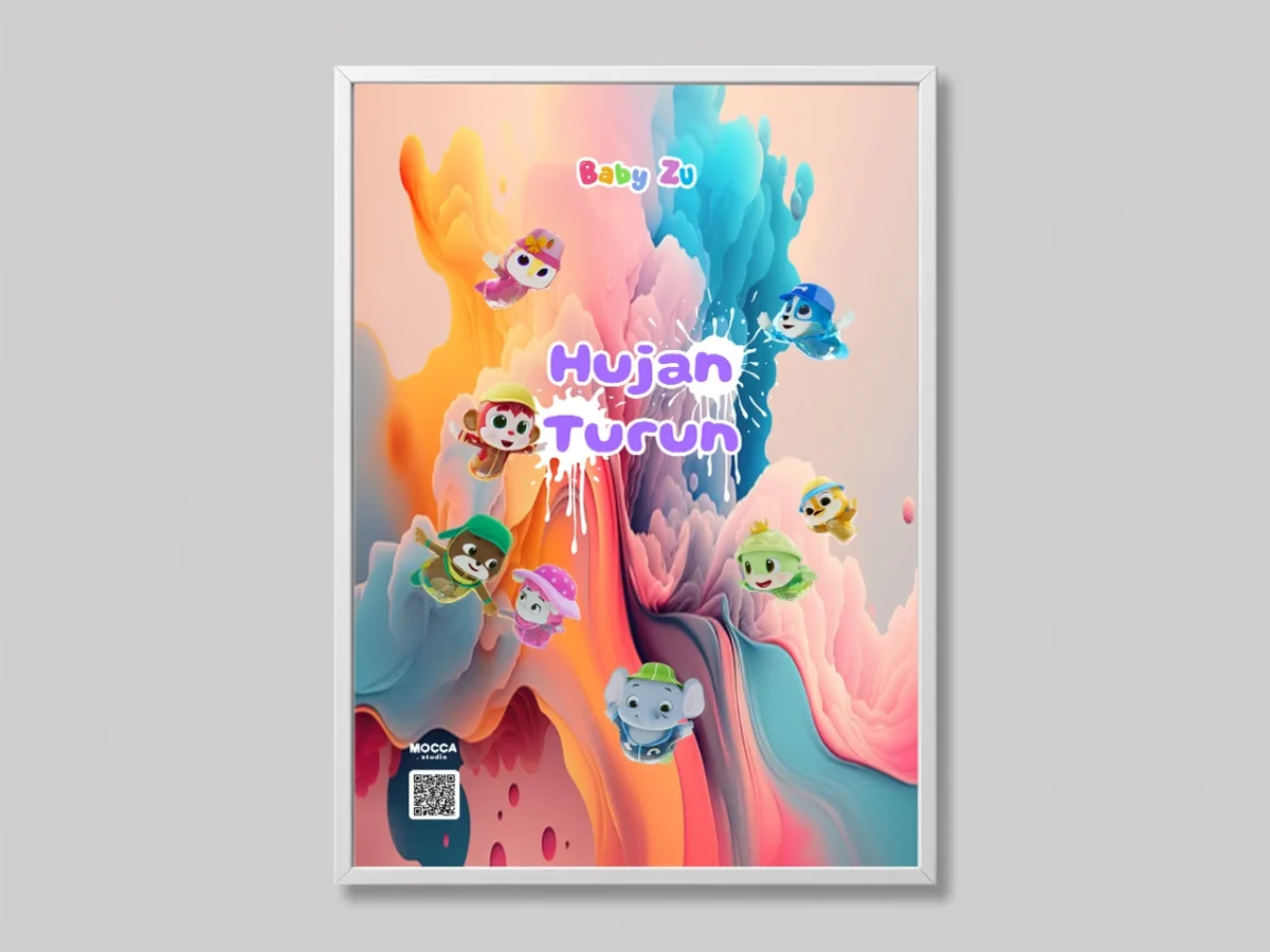 Album Art Poster Hujan Turun